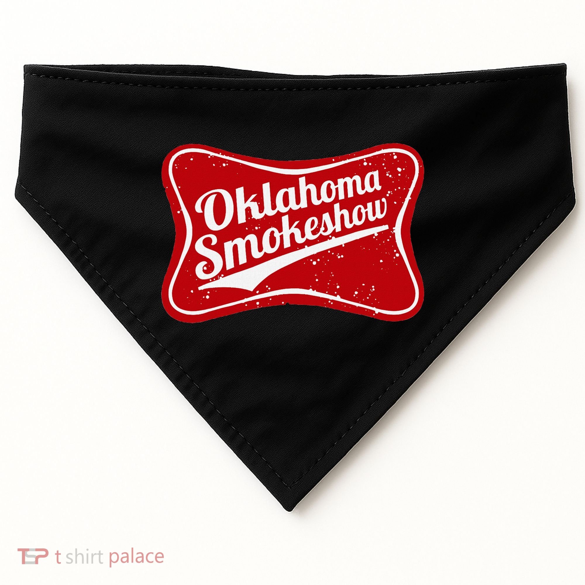 Oklahoma Smokeshow Western Country Music Cowboy USA-Made Doggie Bandana