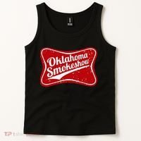 Oklahoma Smokeshow Western Country Music Cowboy Tank Top thumb 2