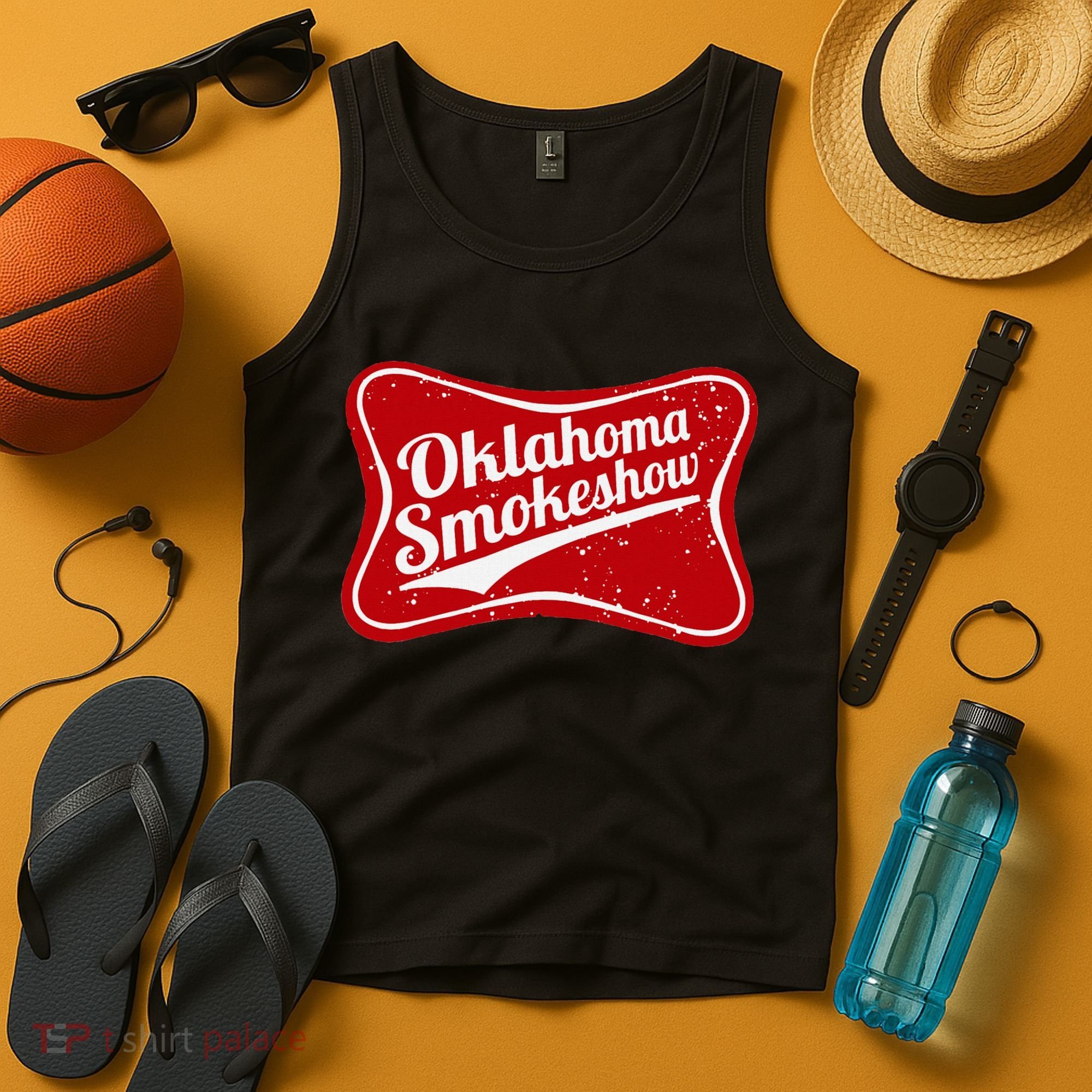 Oklahoma Smokeshow Western Country Music Cowboy Tank Top