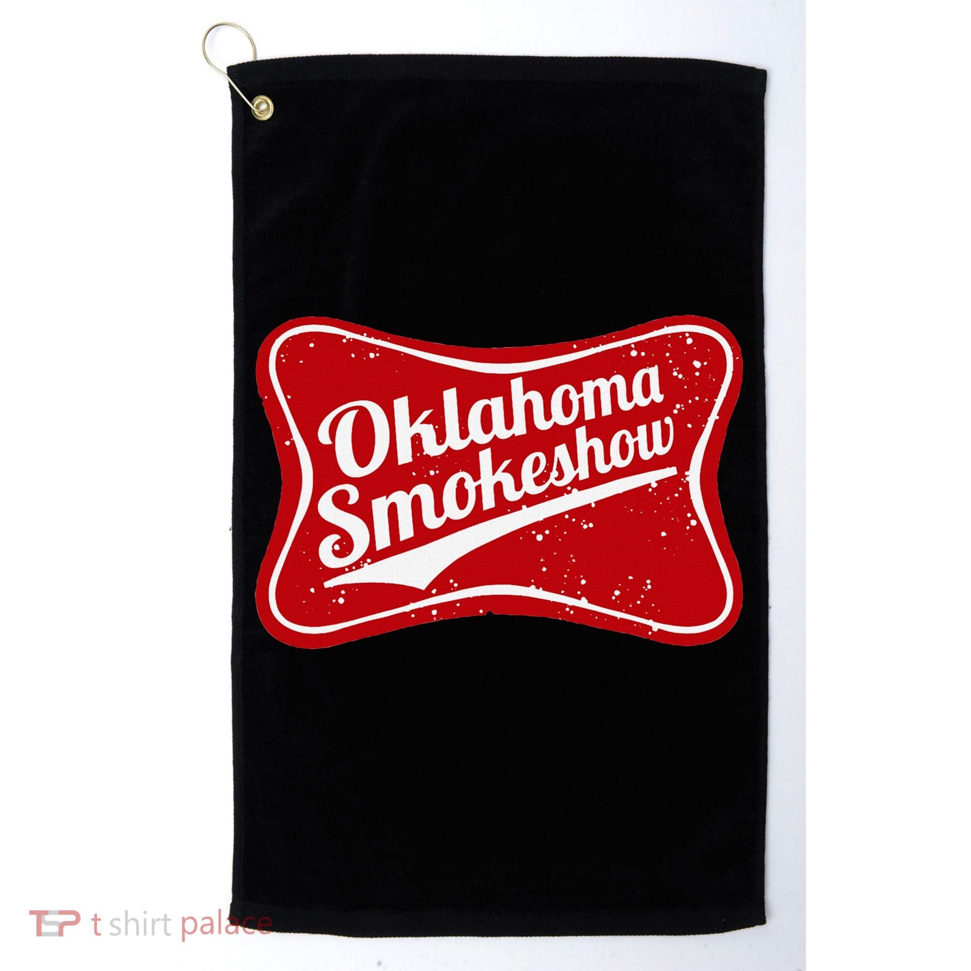 Oklahoma Smokeshow Western Country Music Cowboy Golf Towel