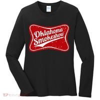 Oklahoma Smokeshow Western Country Music Cowboy Women's Long Sleeve Shirt thumb 0