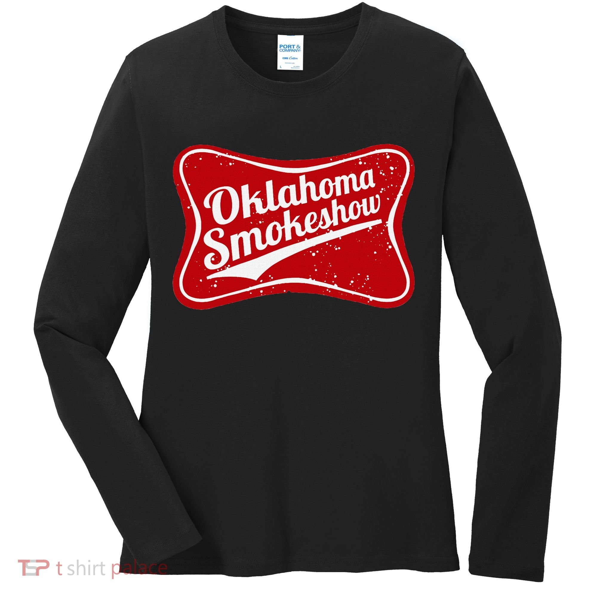 Oklahoma Smokeshow Western Country Music Cowboy Women's Long Sleeve Shirt
