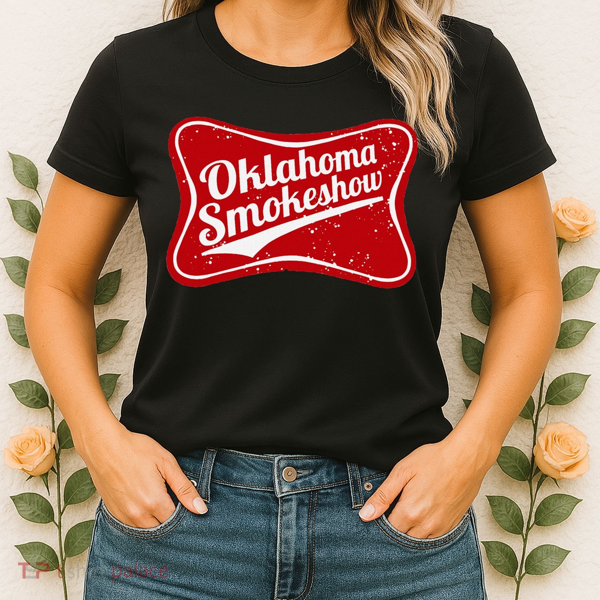 Oklahoma Smokeshow Western Country Music Cowboy Women's T-Shirt