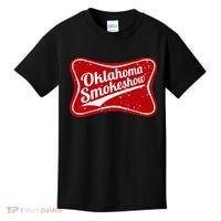 Oklahoma Smokeshow Western Country Music Cowboy Kids T-Shirt thumb 0