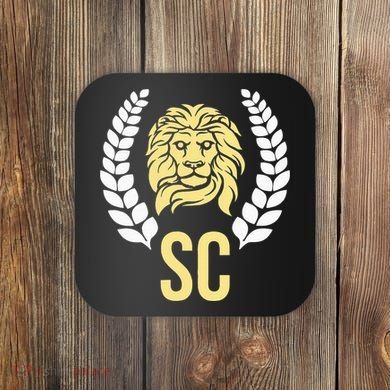 Orlando Soccer With Lion Crest Sc Coaster
