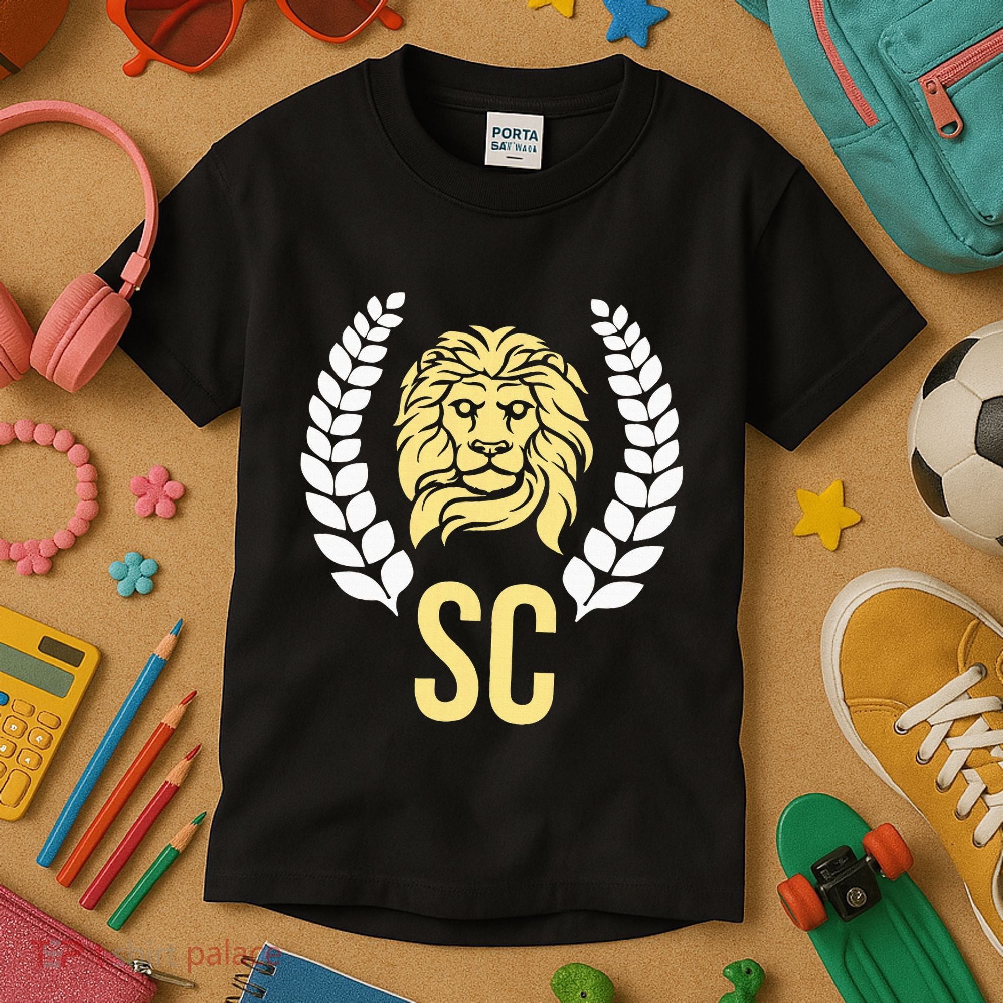 Orlando Soccer With Lion Crest Sc Kids T-Shirt