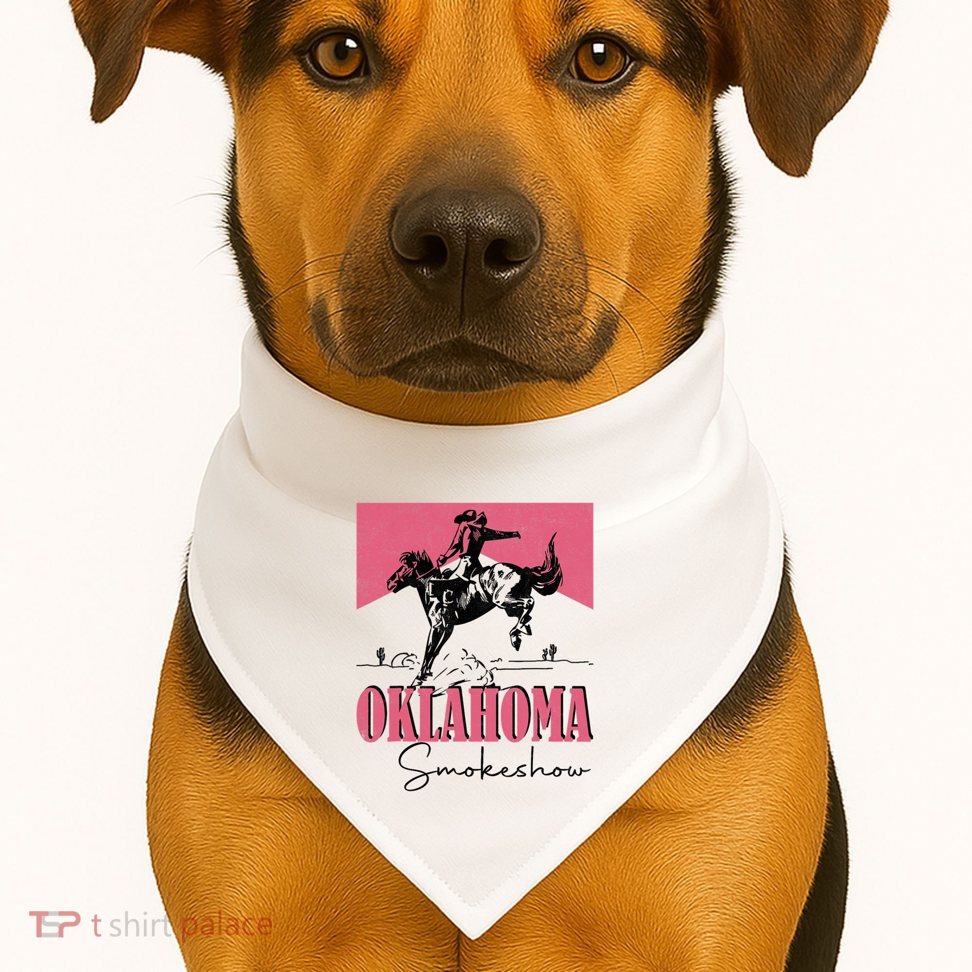 Oklahoma Smokeshow Western Oklahoma Smokeshow USA-Made Doggie Bandana