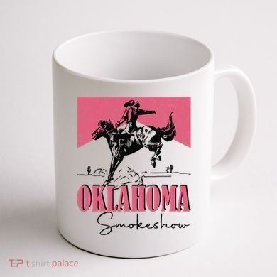 Oklahoma Smokeshow Western Oklahoma Smokeshow Coffee Mug back