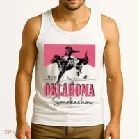 Oklahoma Smokeshow Western Oklahoma Smokeshow Tank Top thumb 3