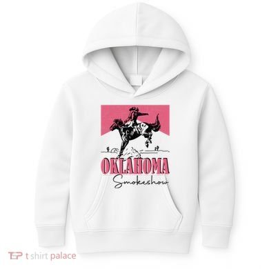 Oklahoma Smokeshow Western Oklahoma Smokeshow Kids Hoodie