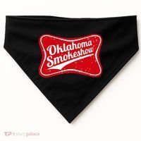 Oklahoma Smokeshow Western Country Music USA-Made Doggie Bandana thumb 0
