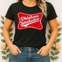 Oklahoma Smokeshow Western Country Music Women's T-Shirt thumb 2