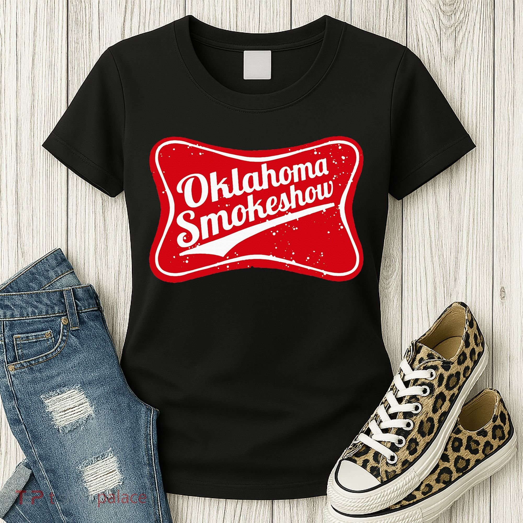 Oklahoma Smokeshow Western Country Music Women's T-Shirt