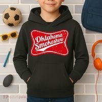 Oklahoma Smokeshow Western Country Music Kids Hoodie thumb 2