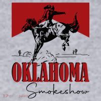 Oklahoma Smokeshow Western Oklahoma Smokeshow Cowboy Women's Sweatshirt thumb 2