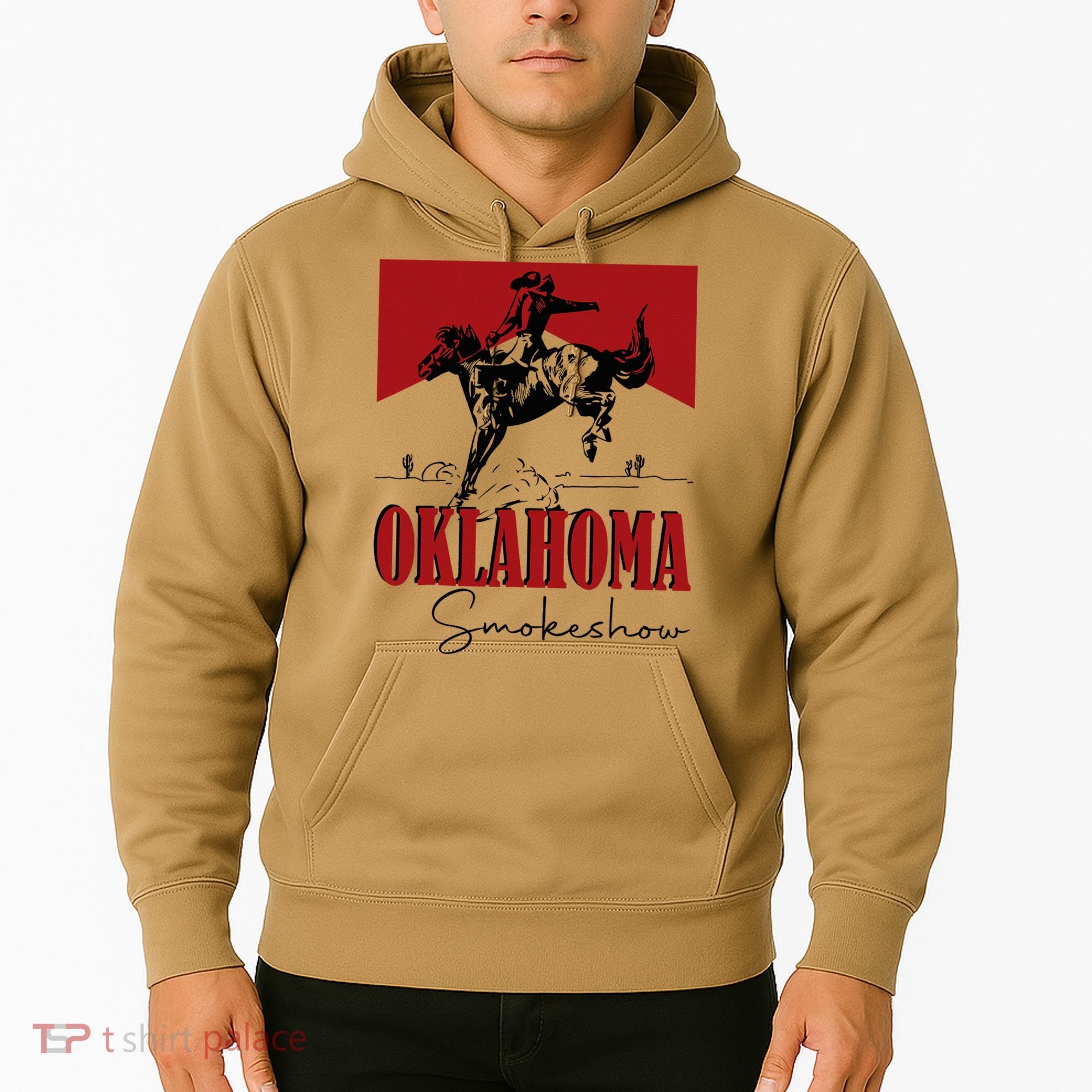 Oklahoma Smokeshow Western Oklahoma Smokeshow Cowboy Hoodie