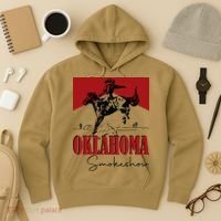 Oklahoma Smokeshow Western Oklahoma Smokeshow Cowboy Hoodie thumb 3