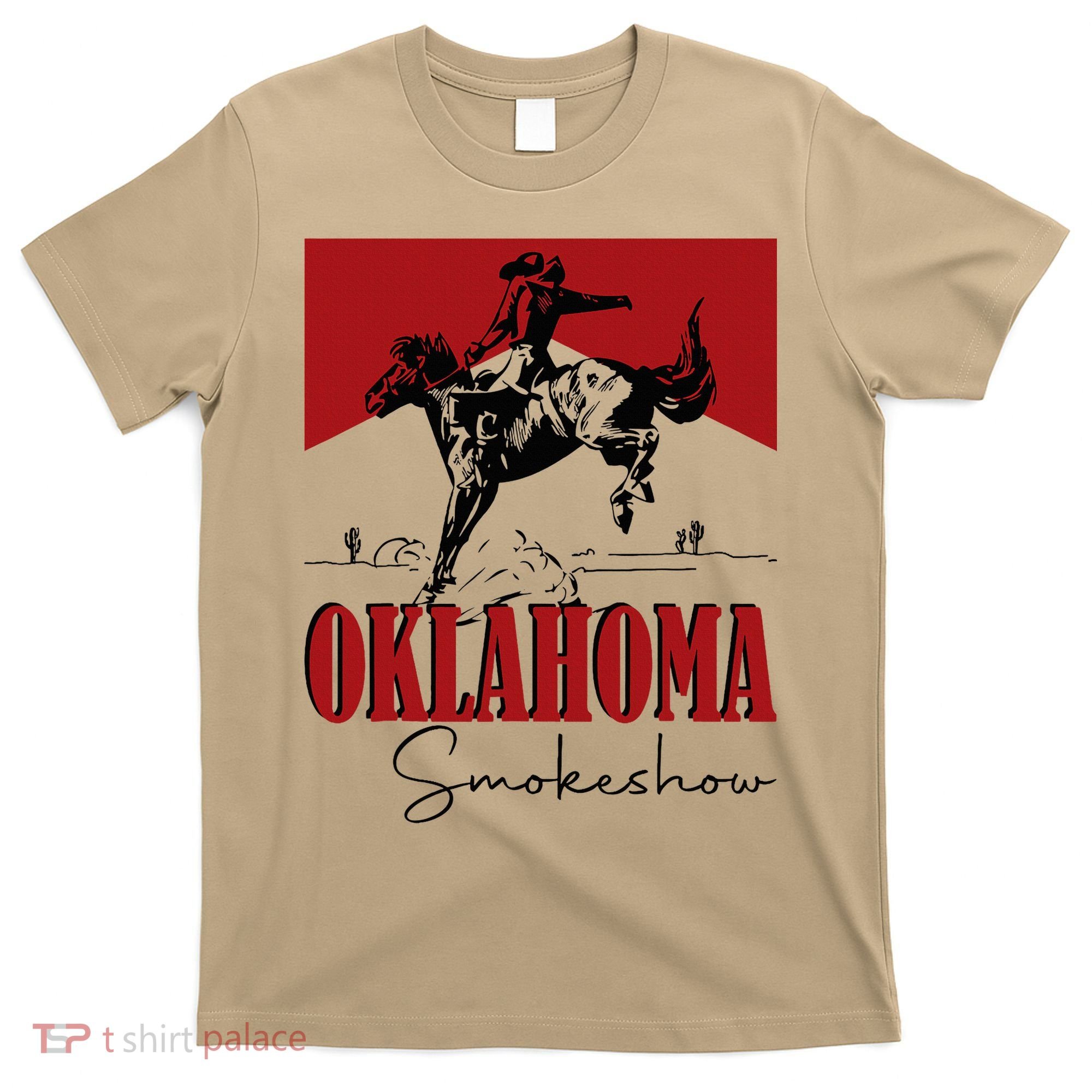 Oklahoma Smokeshow Western Oklahoma Smokeshow Cowboy T-Shirt