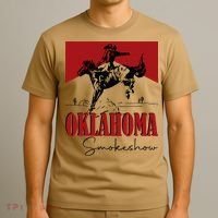 Oklahoma Smokeshow Western Oklahoma Smokeshow Cowboy T-Shirt thumb 3