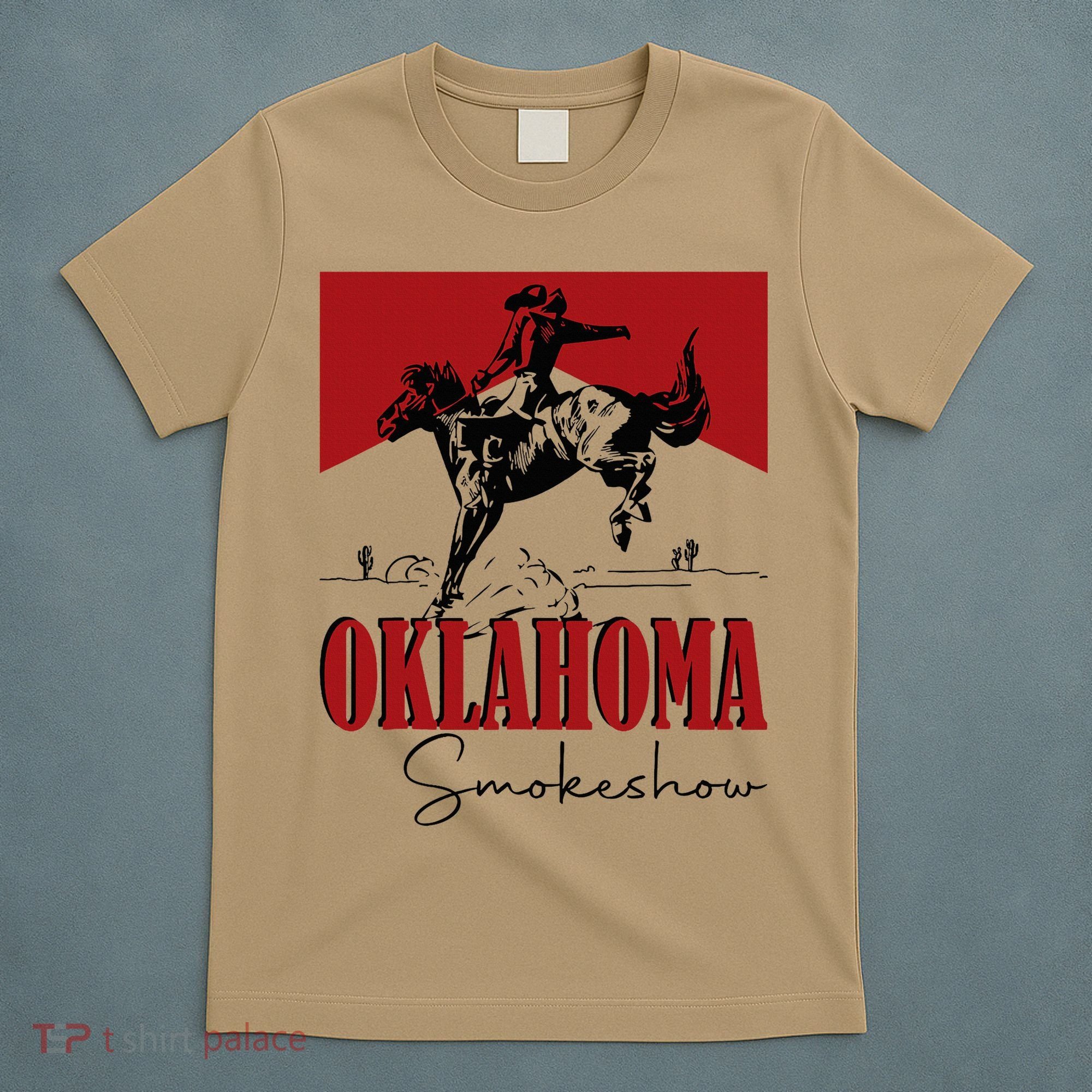 Oklahoma Smokeshow Western Oklahoma Smokeshow Cowboy T-Shirt