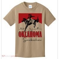 Oklahoma Smokeshow Western Oklahoma Smokeshow Cowboy Kids T-Shirt thumb 0