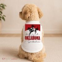 Oklahoma Smokeshow Western Oklahoma Smokeshow Cowboy Doggie Tank thumb 2
