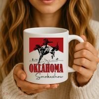 Oklahoma Smokeshow Western Oklahoma Smokeshow Cowboy Coffee Mug thumb 3