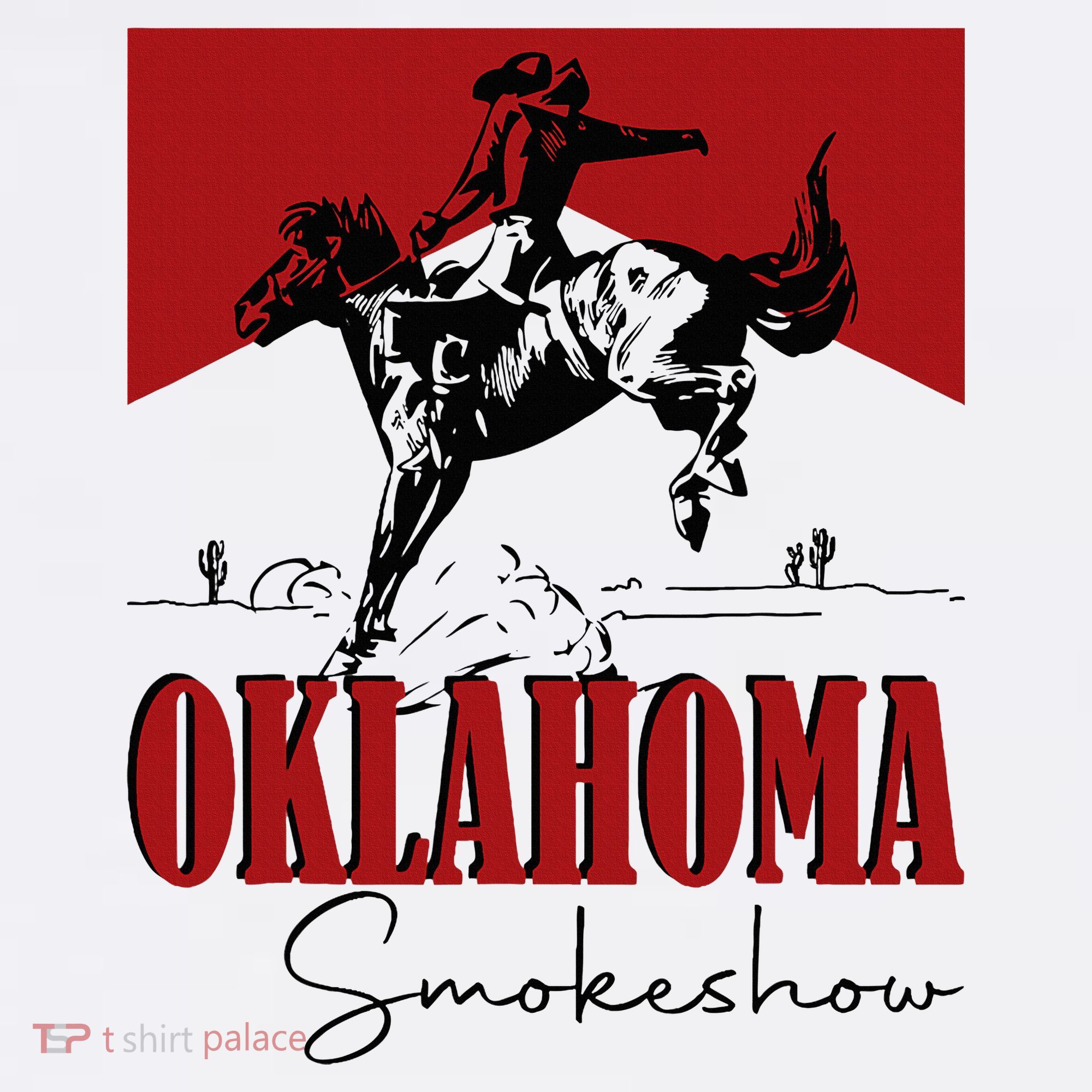 Oklahoma Smokeshow Western Oklahoma Smokeshow Cowboy Women's Hoodie