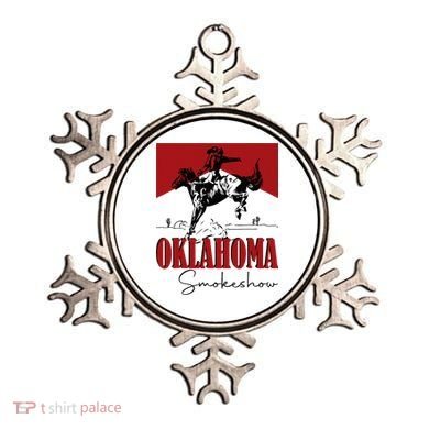 Oklahoma Smokeshow Western Oklahoma Smokeshow Cowboy Ornament