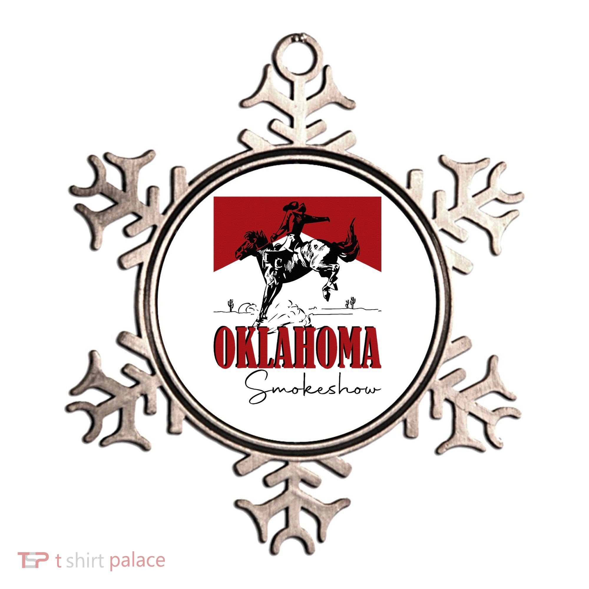 Oklahoma Smokeshow Western Oklahoma Smokeshow Cowboy Ornament
