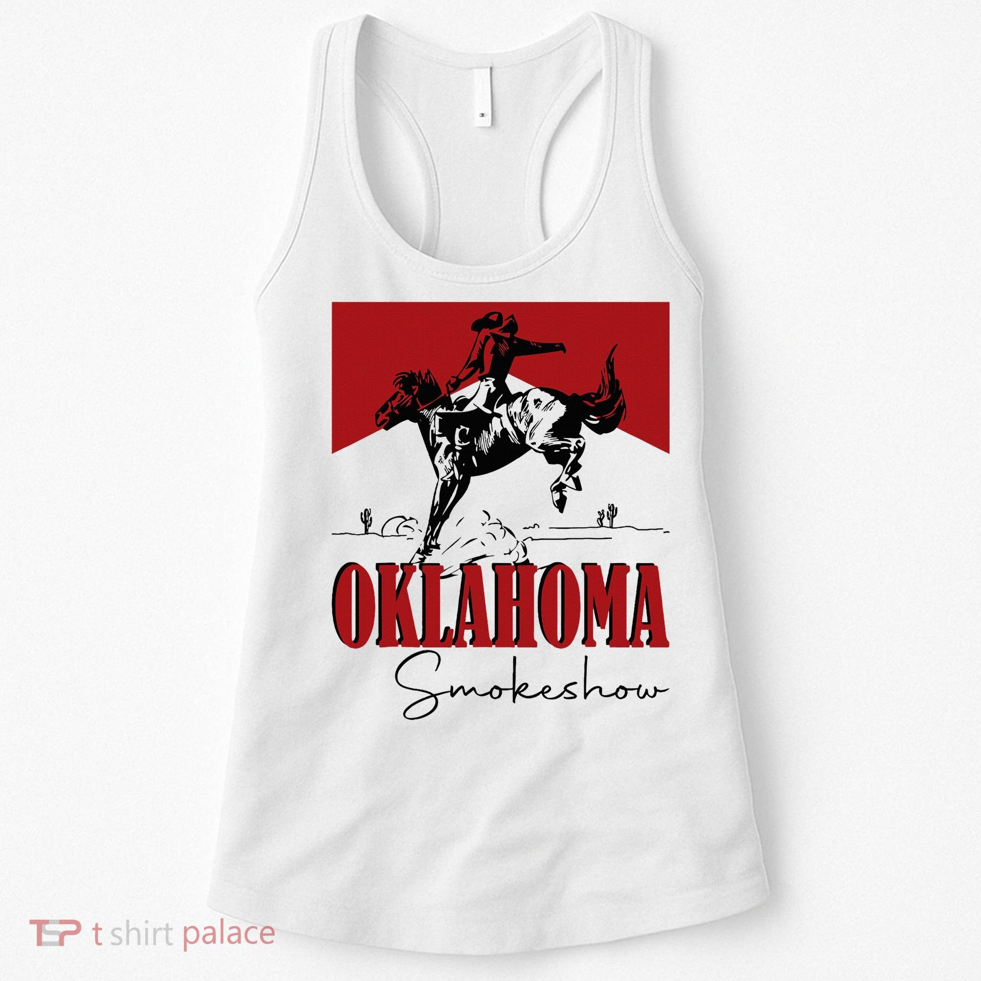 Oklahoma Smokeshow Western Oklahoma Smokeshow Cowboy Women's Tank Top