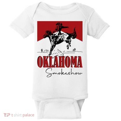 Oklahoma Smokeshow Western Oklahoma Smokeshow Cowboy Baby Bodysuit