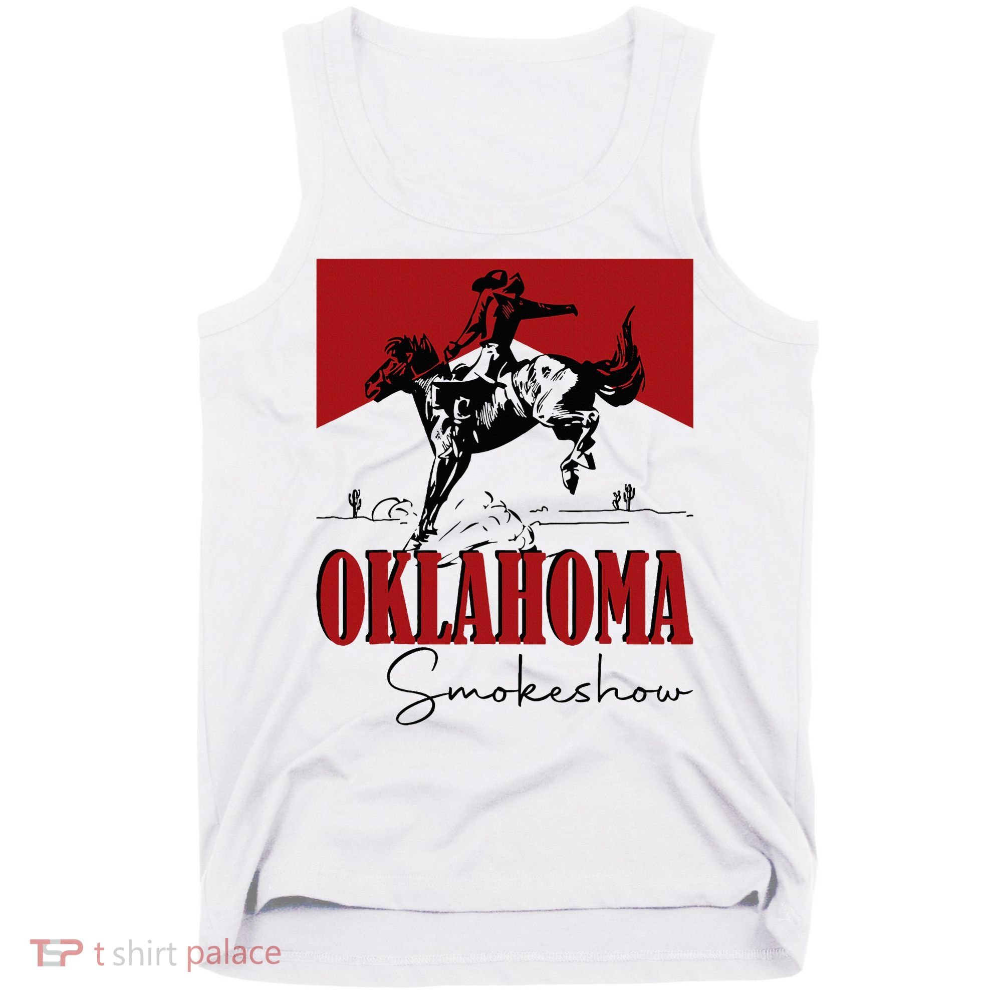 Oklahoma Smokeshow Western Oklahoma Smokeshow Cowboy Tank Top