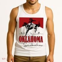 Oklahoma Smokeshow Western Oklahoma Smokeshow Cowboy Tank Top thumb 3
