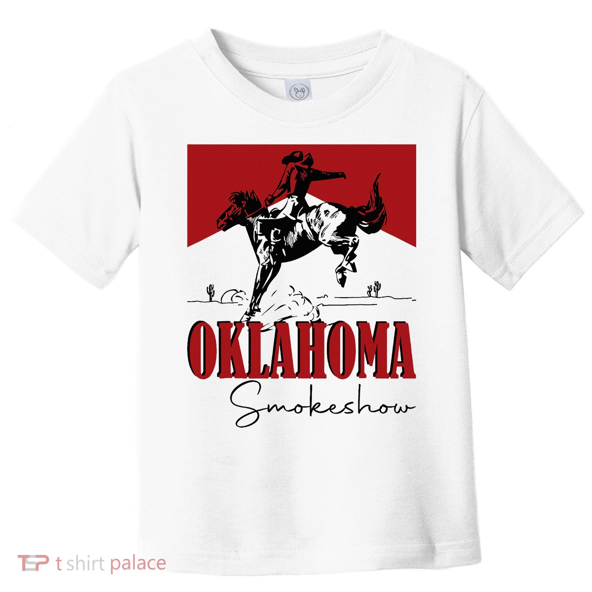 Oklahoma Smokeshow Western Oklahoma Smokeshow Cowboy Toddler T-Shirt