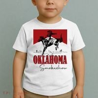 Oklahoma Smokeshow Western Oklahoma Smokeshow Cowboy Toddler T-Shirt thumb 2