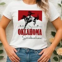 Oklahoma Smokeshow Western Oklahoma Smokeshow Cowboy Women's T-Shirt thumb 2