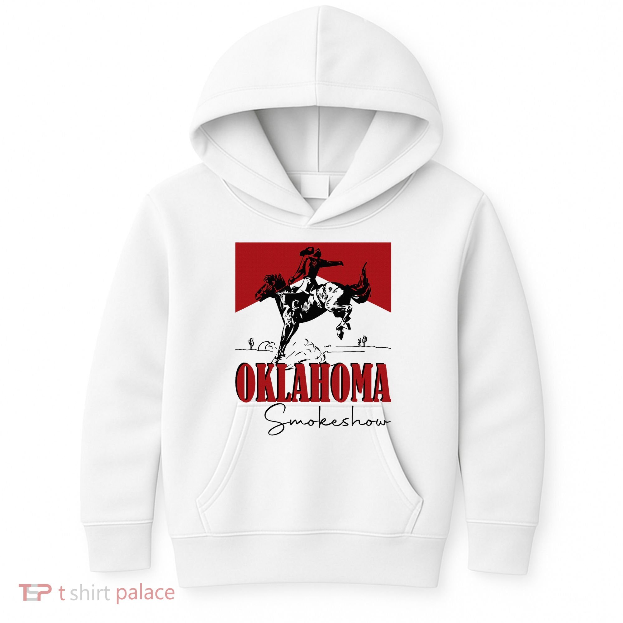 Oklahoma Smokeshow Western Oklahoma Smokeshow Cowboy Kids Hoodie