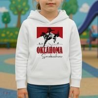 Oklahoma Smokeshow Western Oklahoma Smokeshow Cowboy Kids Hoodie thumb 3