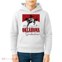 Oklahoma Smokeshow Western Oklahoma Smokeshow Cowboy Kids Hoodie thumb 4