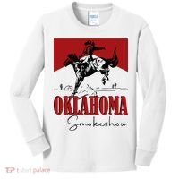 Oklahoma Smokeshow Western Oklahoma Smokeshow Cowboy Kids Long Sleeve Shirt thumb 0