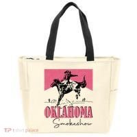 Oklahoma Smokeshow Western Oklahoma Smokeshow Cowboy Rodeo Tote Bag thumb 0