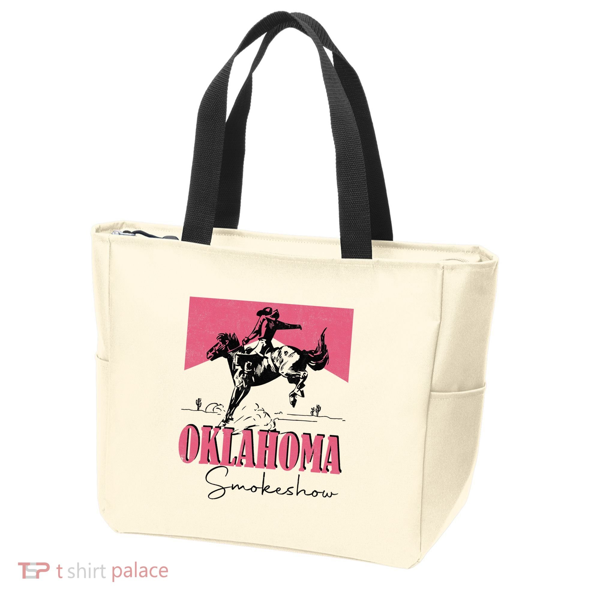 Oklahoma Smokeshow Western Oklahoma Smokeshow Cowboy Rodeo Tote Bag