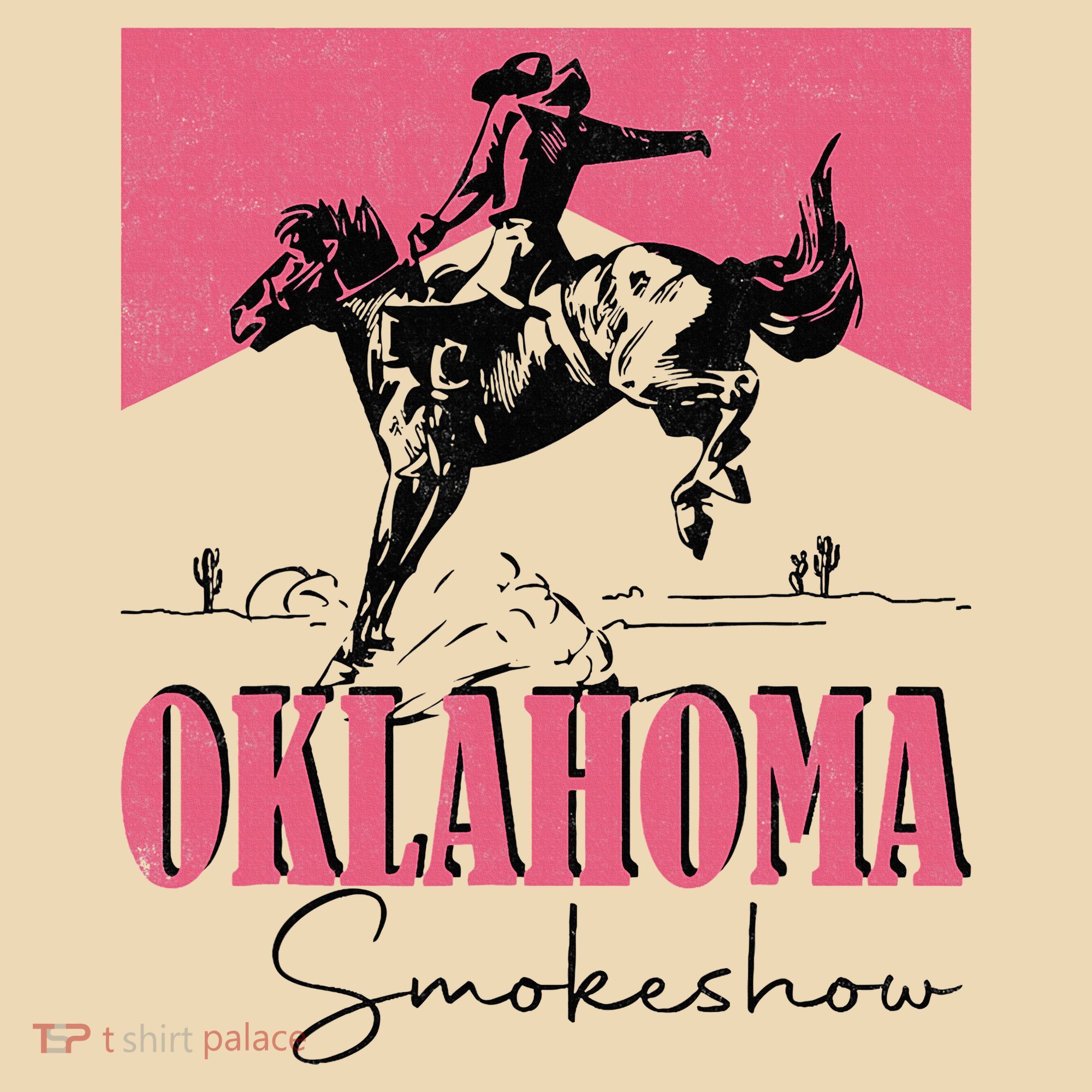 Oklahoma Smokeshow Western Oklahoma Smokeshow Cowboy Rodeo Tote Bag