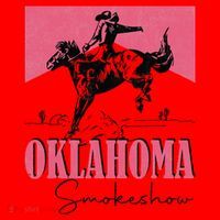 Oklahoma Smokeshow Western Oklahoma Smokeshow Cowboy Rodeo Santa Hat thumb 1