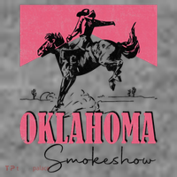 Oklahoma Smokeshow Western Oklahoma Smokeshow Cowboy Rodeo Toddler Hoodie thumb 2