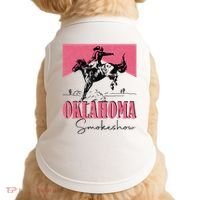 Oklahoma Smokeshow Western Oklahoma Smokeshow Cowboy Rodeo Doggie Tank thumb 0