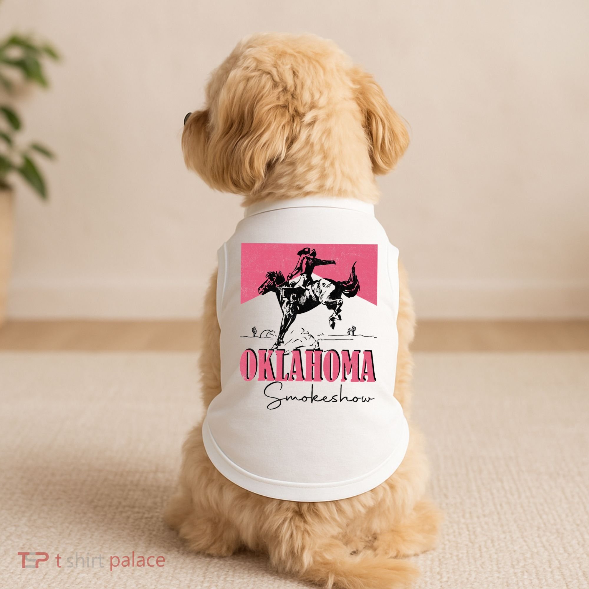 Oklahoma Smokeshow Western Oklahoma Smokeshow Cowboy Rodeo Doggie Tank