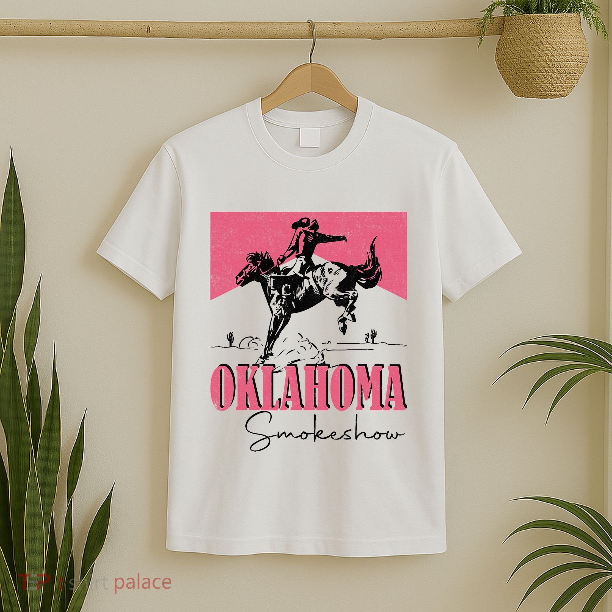 Oklahoma Smokeshow Western Oklahoma Smokeshow Cowboy Rodeo T-Shirt
