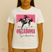Oklahoma Smokeshow Western Oklahoma Smokeshow Cowboy Rodeo T-Shirt thumb 4